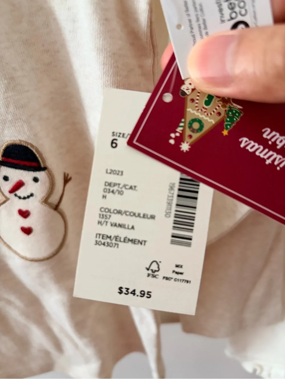 NWT Gymboree Girls Holiday Long-Sleeve Top Set (2)